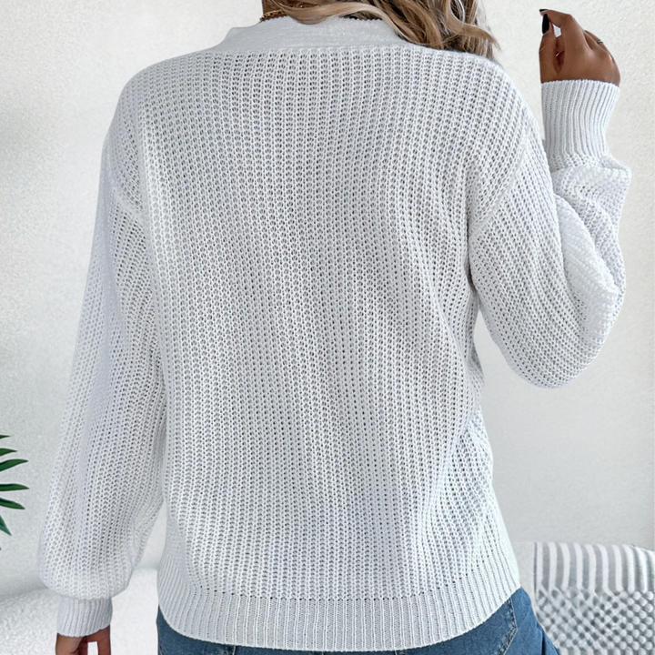 GRACE - Pull en V Élégant pour Femmes